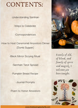 Load image into Gallery viewer, Digital Grimoire: Samhain Ritual Guide
