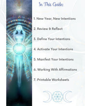 Load image into Gallery viewer, 2025 New Year, New Intentions Workbook
