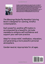 Load image into Gallery viewer, The Blessings Butterfly Mandala Coloring Book
